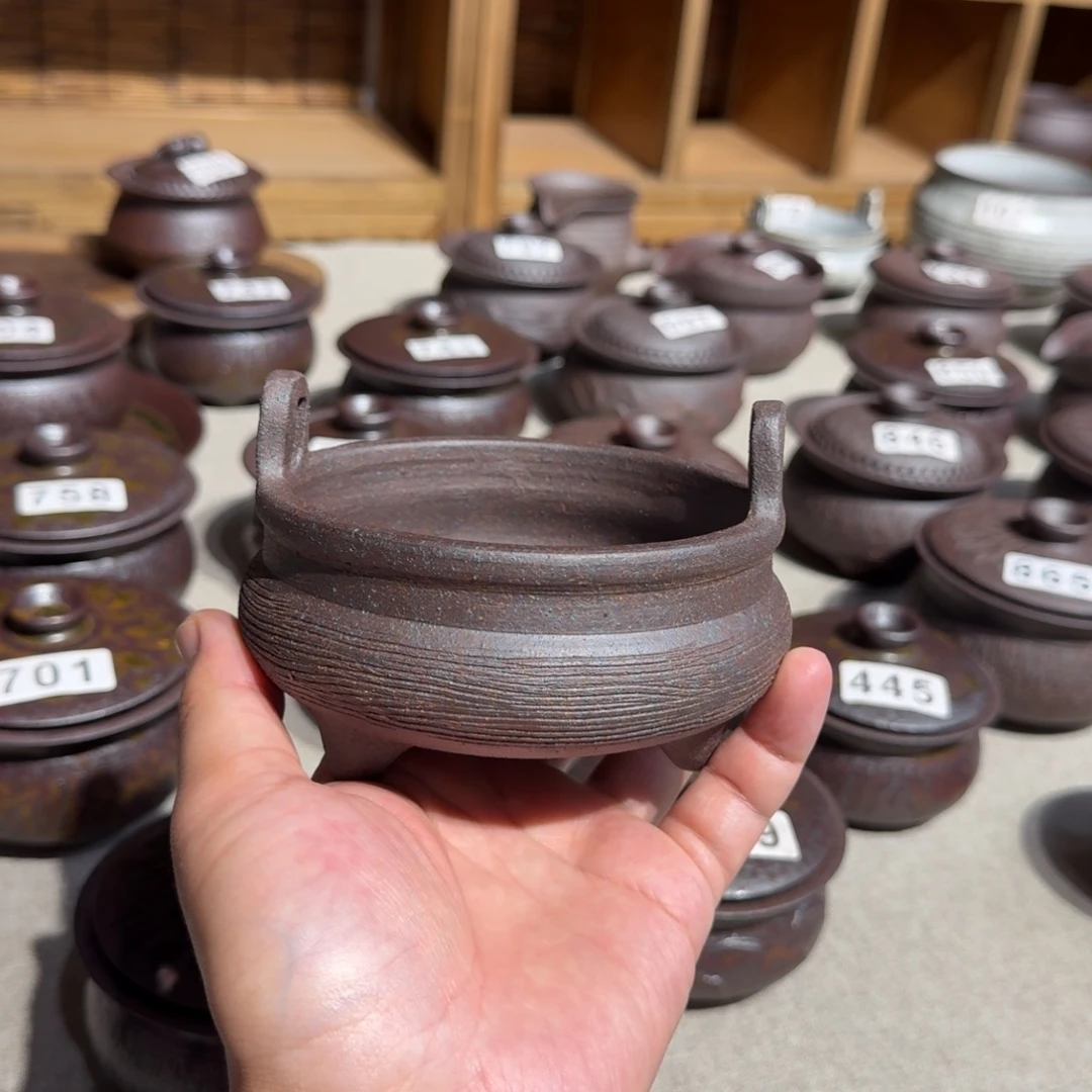 粗瓷粗瓷茶具素色盖碗