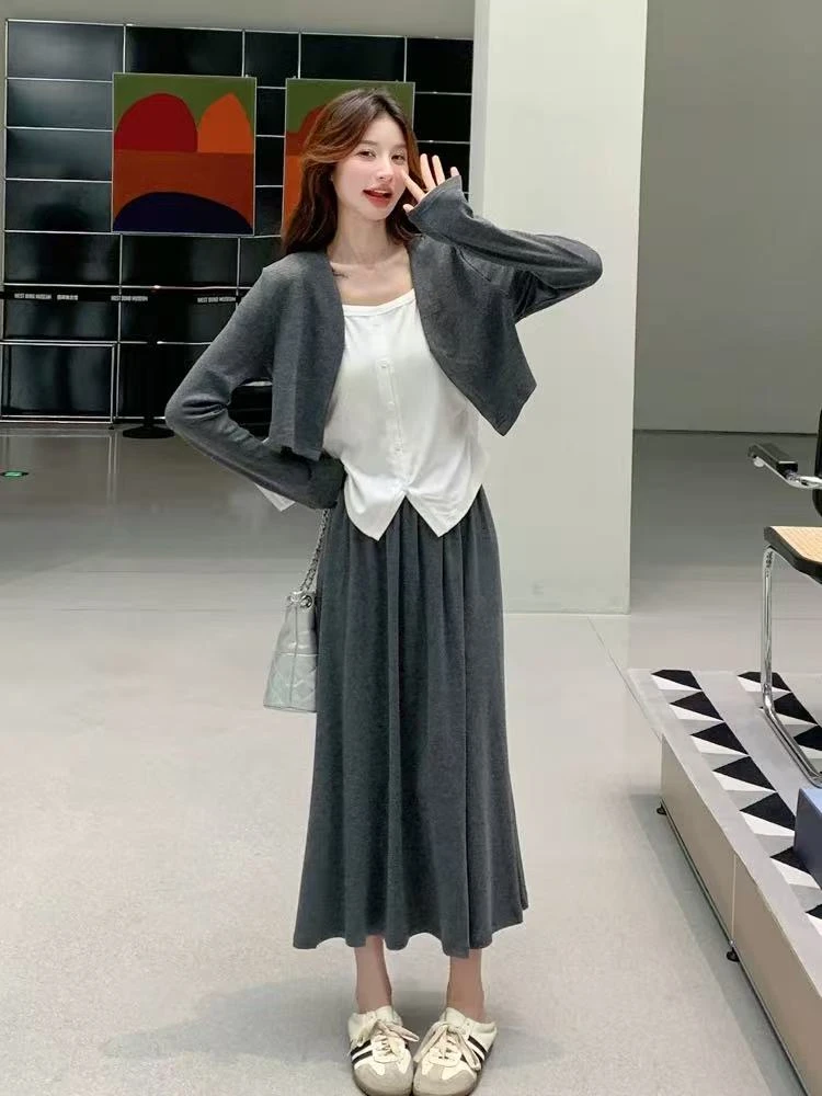 法式轻职风时尚套装休闲风