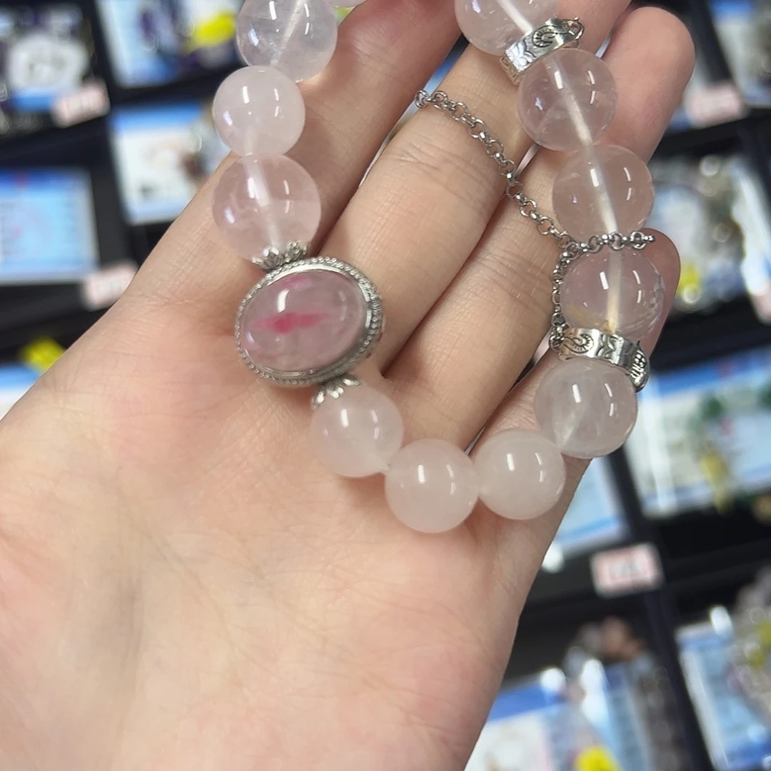 饵***王水晶手链未镶嵌水晶