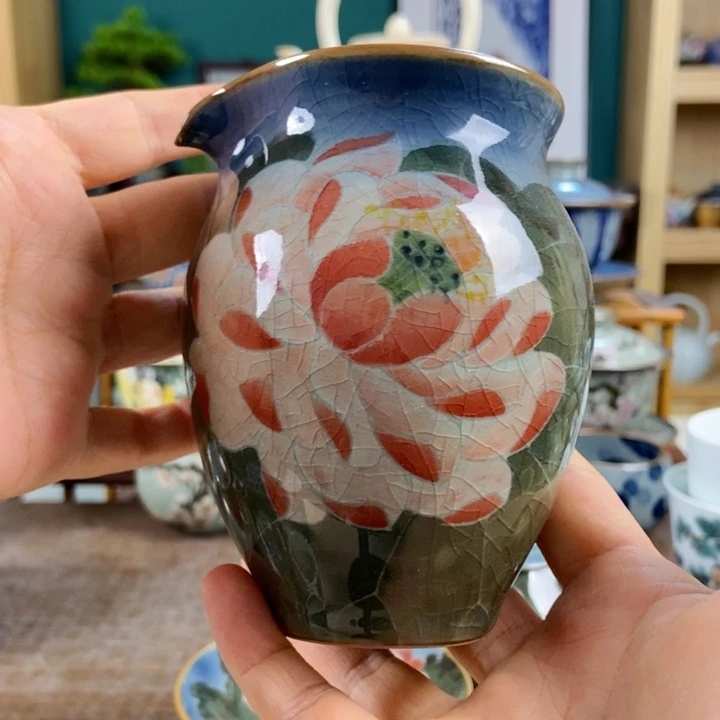 瓷片哈*豆手工制作工艺精湛等特点