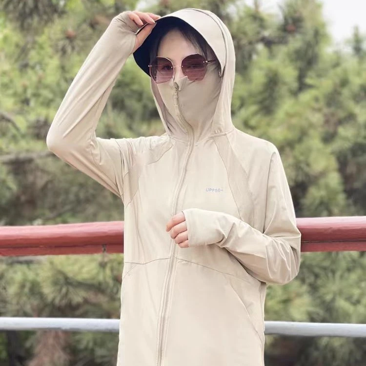 【亿富宏精选】防晒衣黑胶帽檐锦纶冰丝衣男女款可拆卸夏季防紫外线