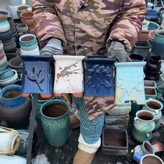 红陶口11高16瑕疵