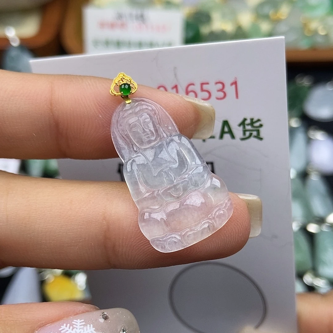 娟***儿翡翠未镶嵌颈饰翡翠
