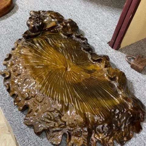 阴沉木干泡茶盘的