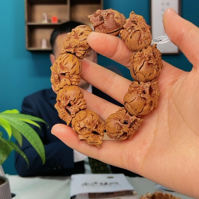 【闪购商品】橄榄核手串/手链骷髅6666666666666666