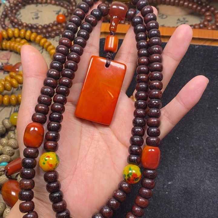 星月菩提吊坠老星月10/6.5