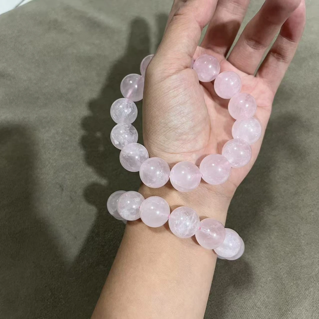 【梵东甄选】Z135-天然西柚马粉果冻手串手链-Z014 多样性发其一