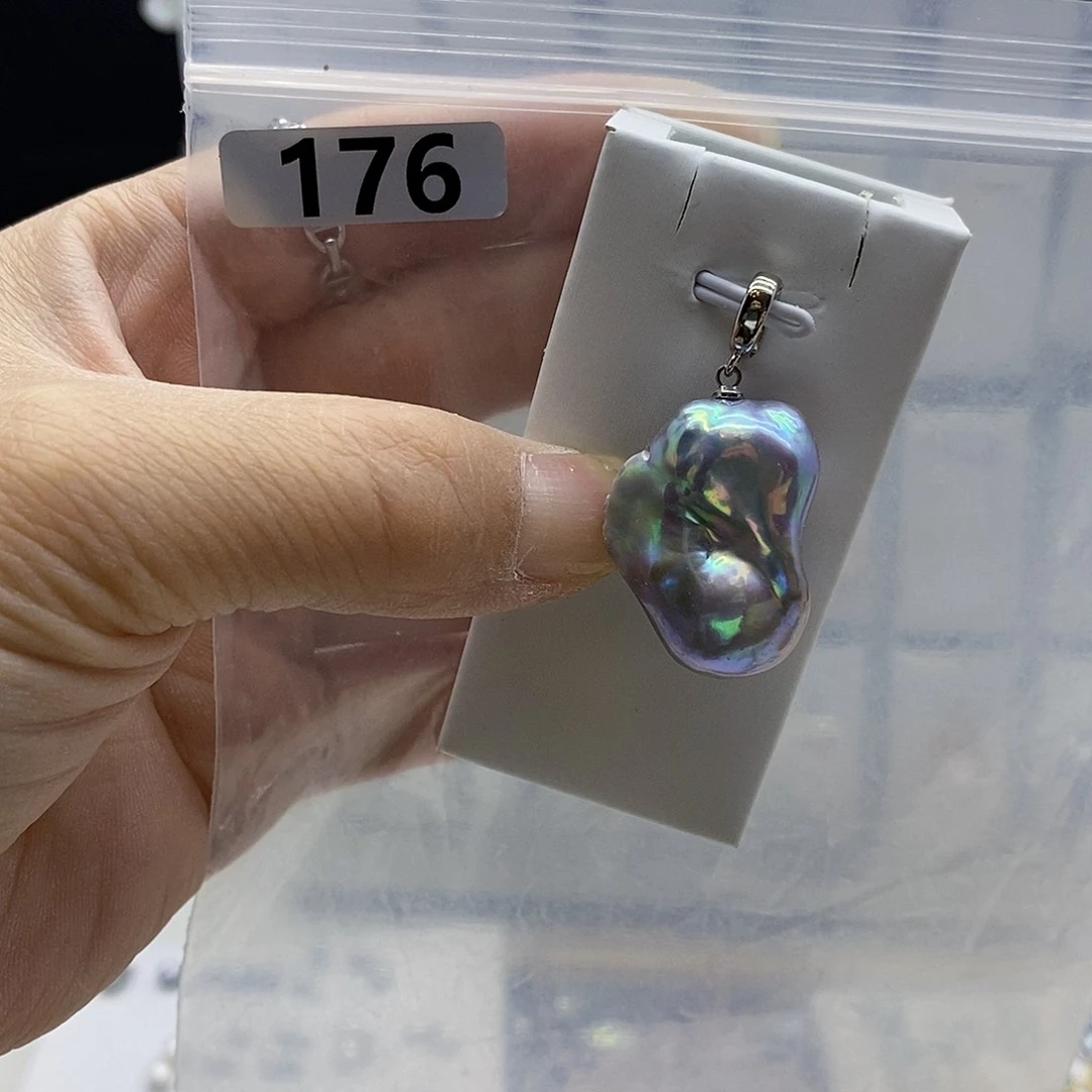 颈饰合金淡水珍珠