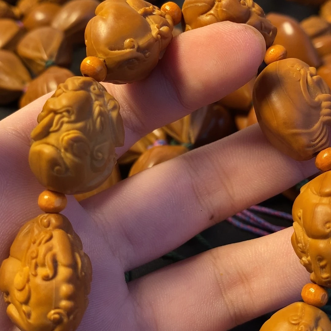 ✎***豪手串/手链橄榄核貔貅