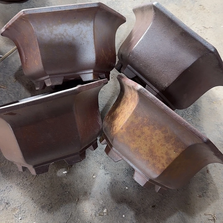 21×11手工柴烧六角四只