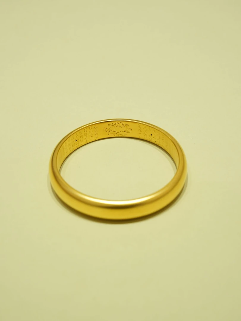 【泥鳅背】足金手镯-LQA05|BZJ3