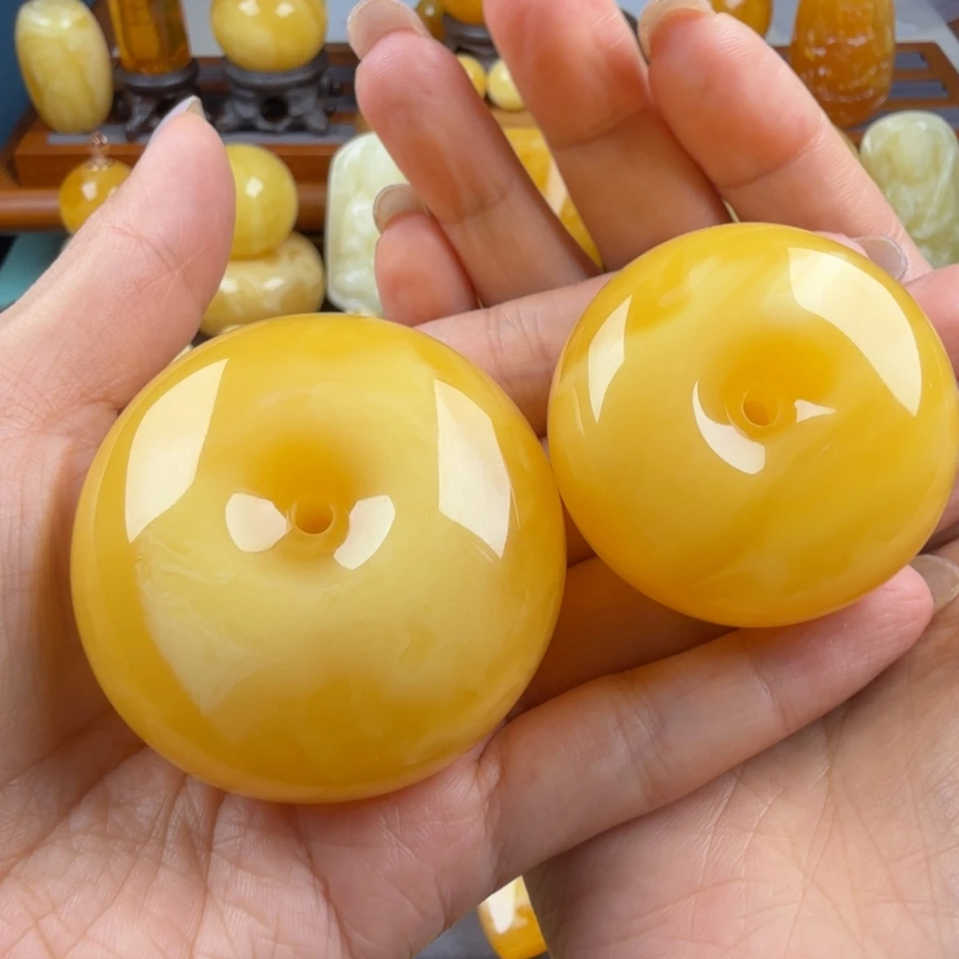 风***未镶嵌颈饰琥珀纯天然琥珀蜜蜡无优化