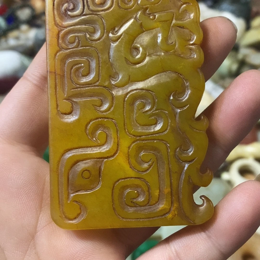 和田玉（糖玉）未镶嵌挂件