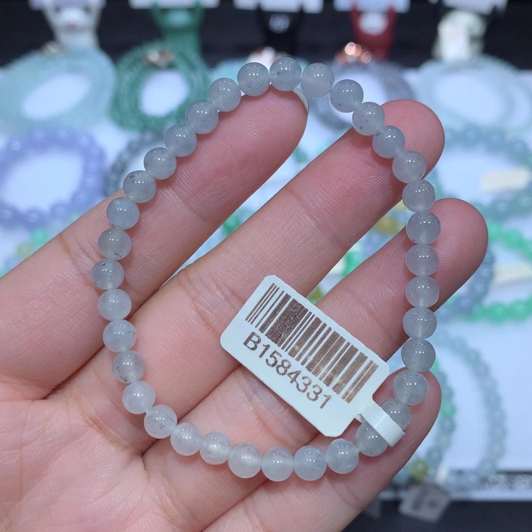 翡翠未镶嵌手串天然