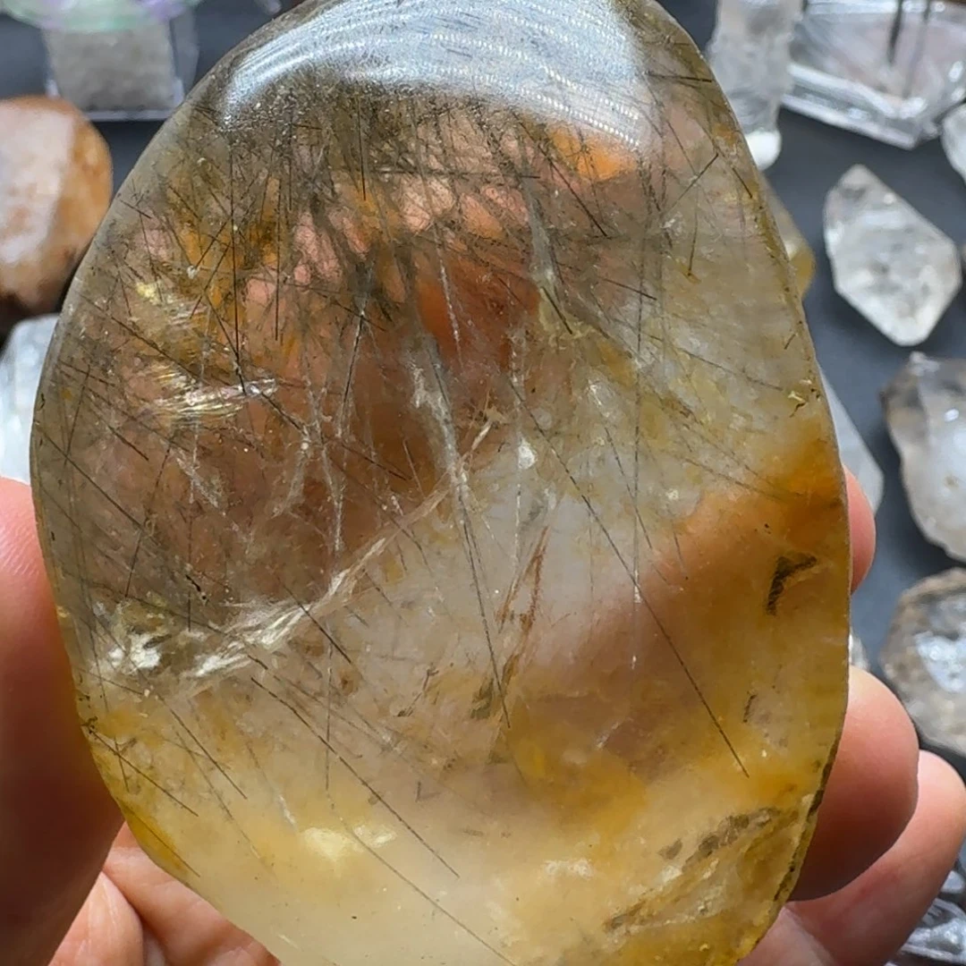 石材水冲石发晶福利