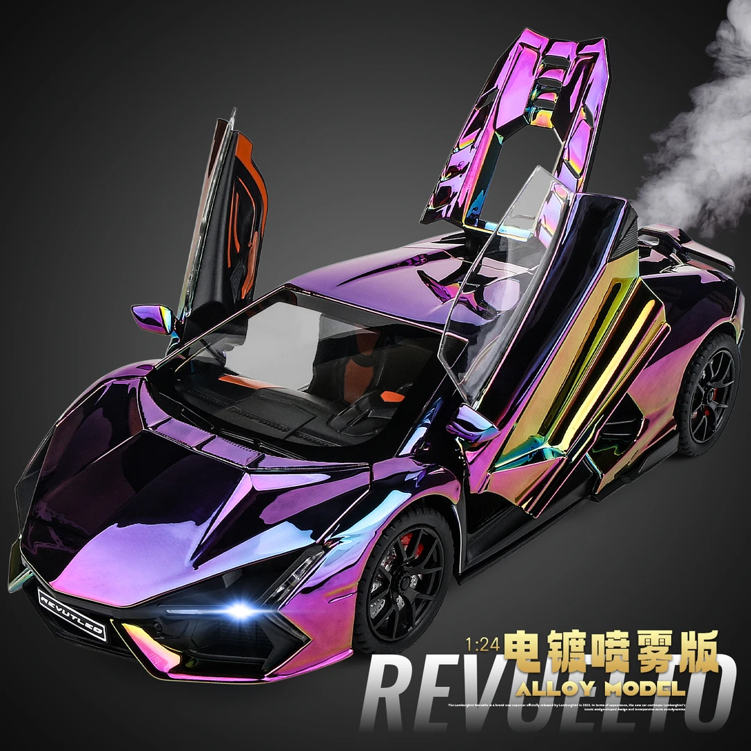 兰博基尼模型合金仿真新大牛超跑汽车模型收藏摆件男孩玩具车礼物