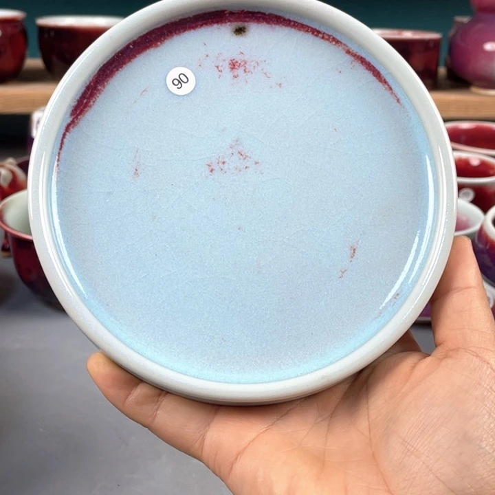 瓷片纯手工制作……微微瑕