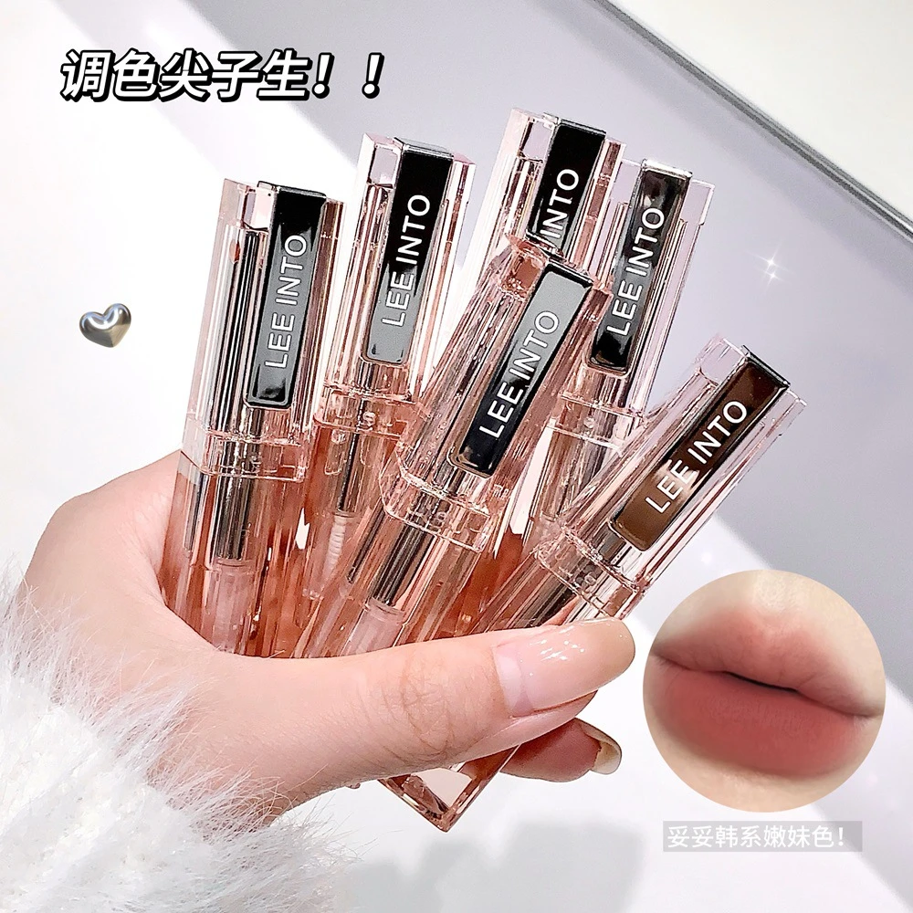 LEEINTO绑定快乐柔雾口红 丝绒雾面哑光秋冬显白持久防水口红