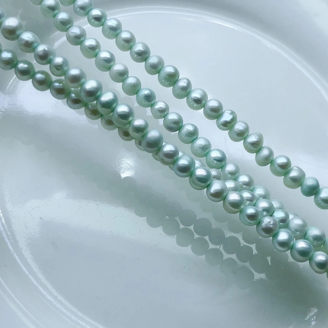 淡水珍珠颈饰钛钢