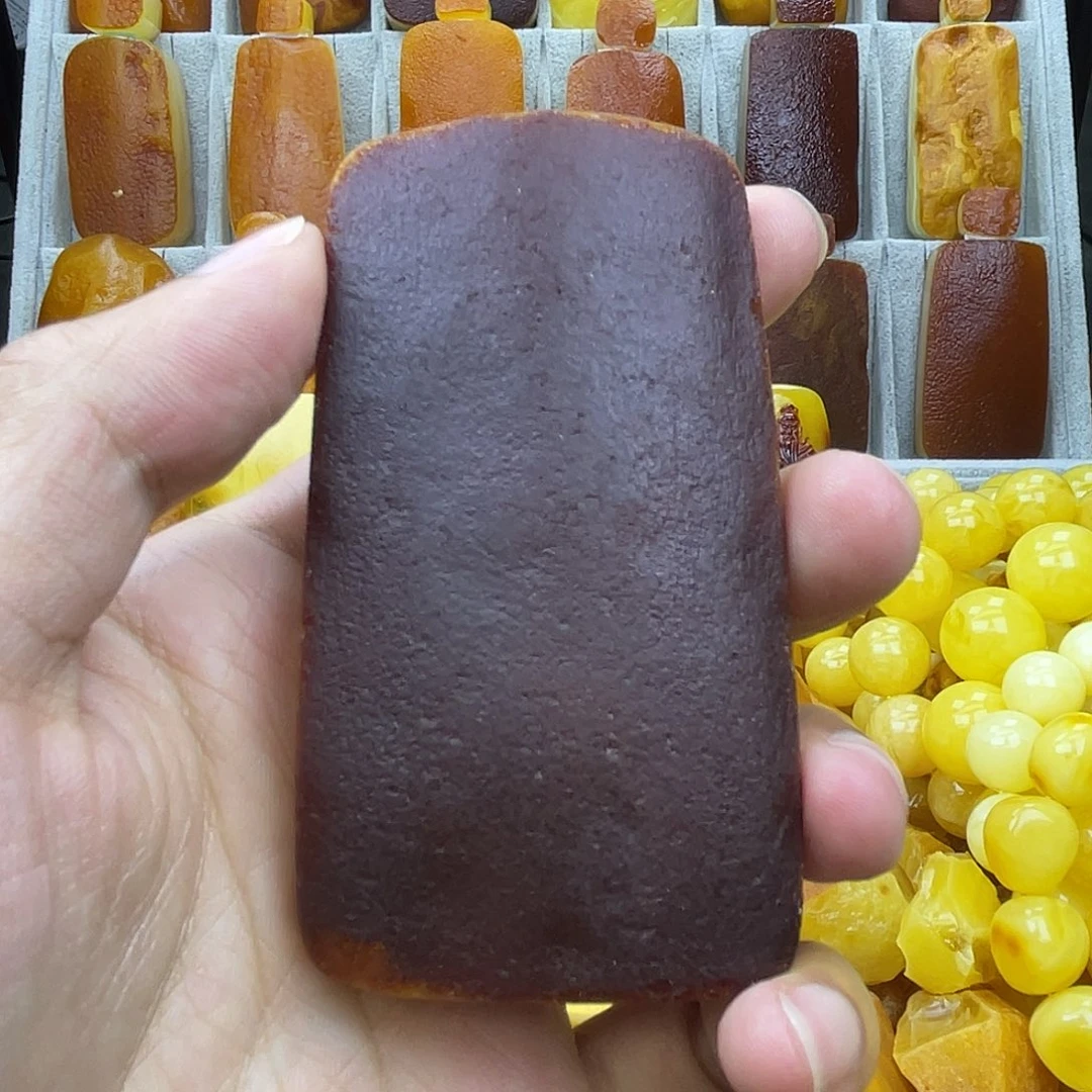 定制蜜蜡未镶嵌牌子