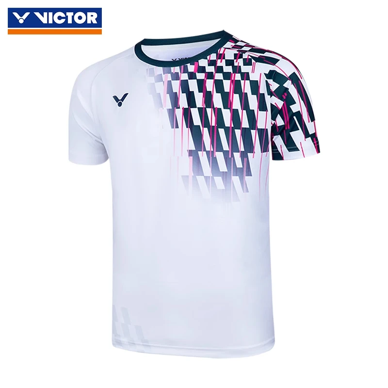 VICTOR/威克多新款羽毛球服签约球员大赛系列运动T恤 T-50001TD