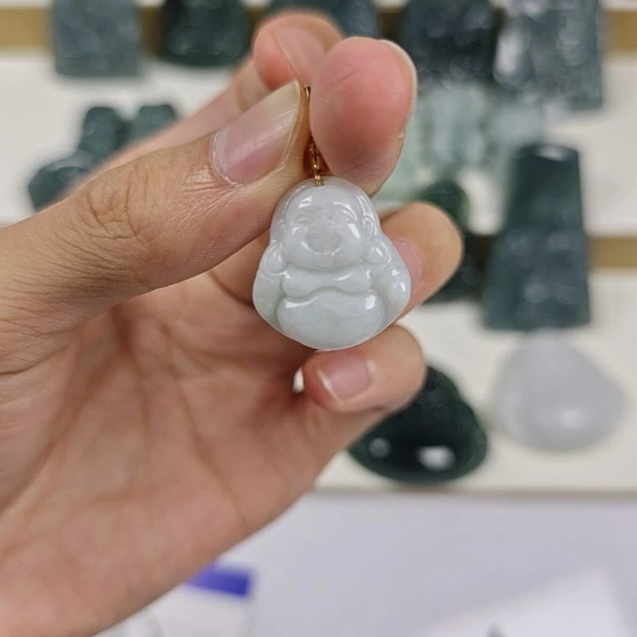 翡翠未镶嵌颈饰3883838338