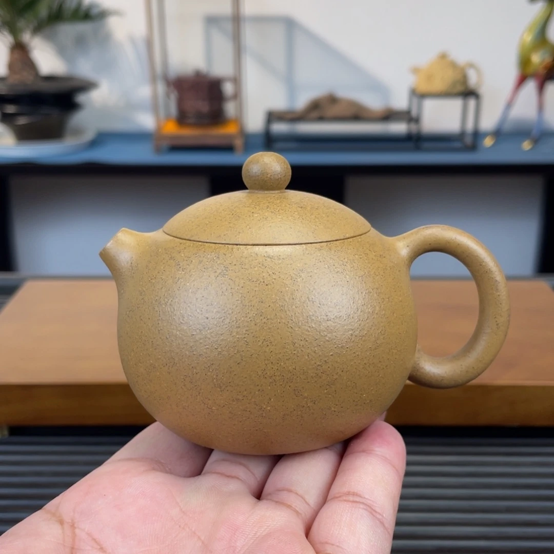 紫砂茶壶老青段西施180cc