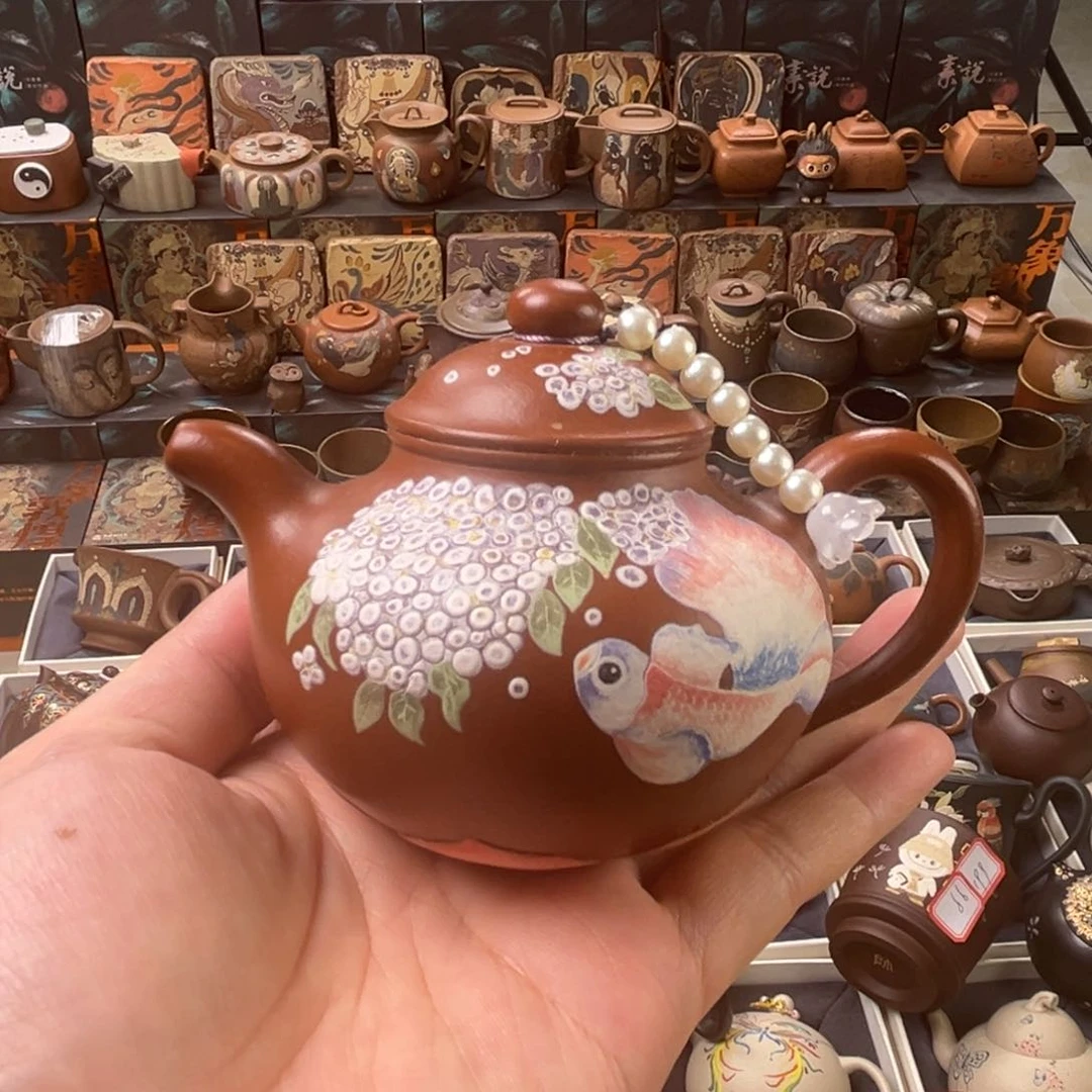 茶壶紫砂180cc原矿精工半手