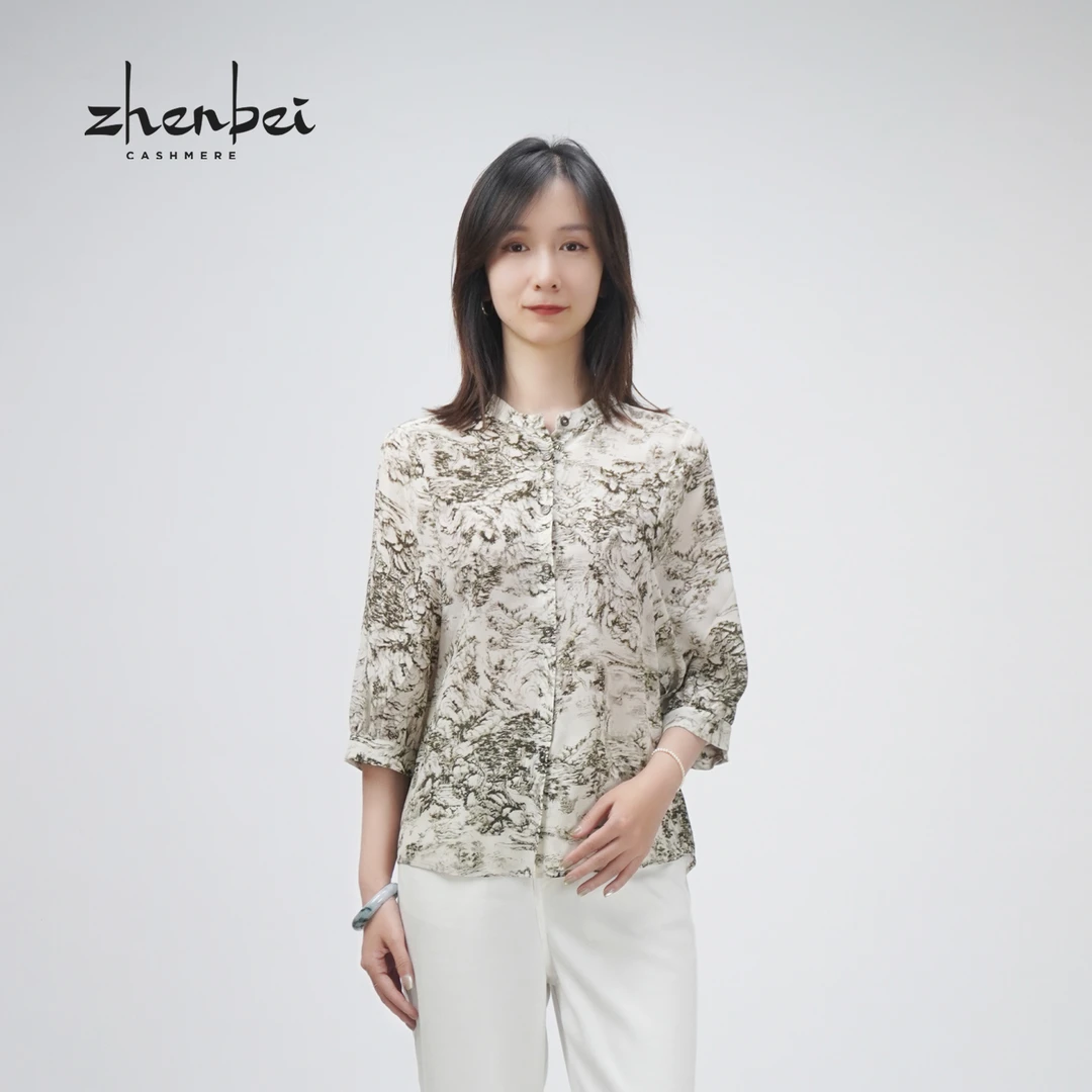 ZB/珍贝春夏新品 小立领蝙蝠衫/45802