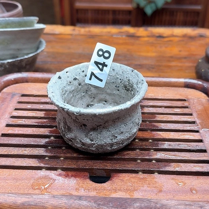 纯手工制作粗陶茶具