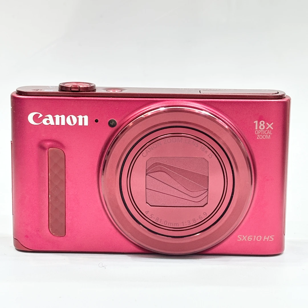 95新 Canon/佳能 sx610红色2000万像素18倍变焦大长焦ccd