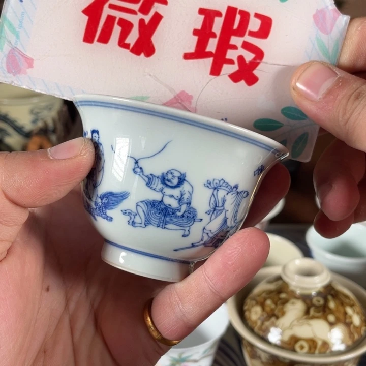 摆件陶瓷景德镇陶瓷老陶