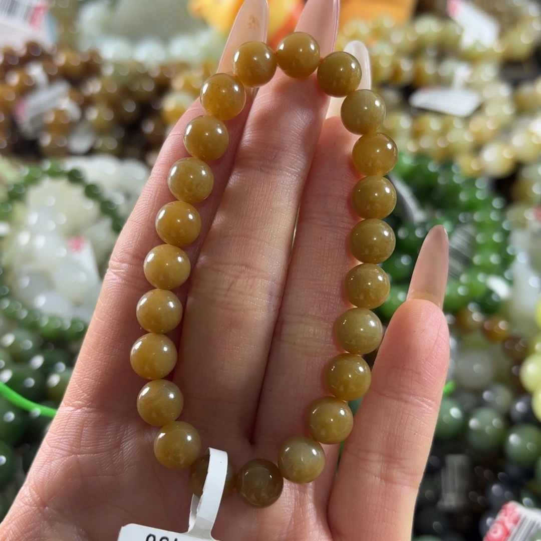 和田玉未镶嵌手链84