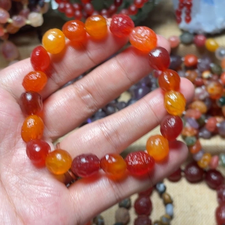 玛瑙/玉髓未镶嵌手链