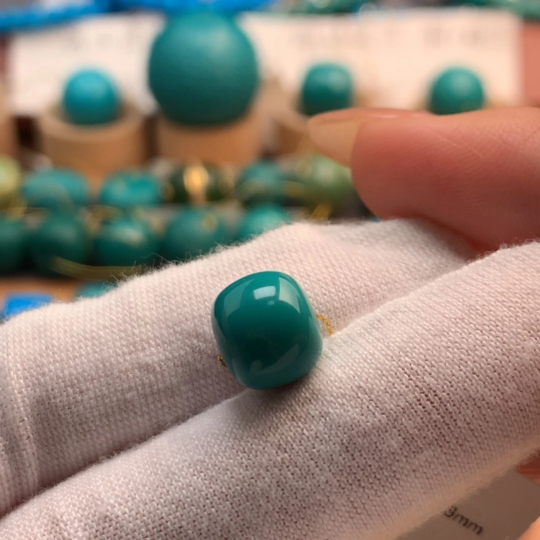 绿松石未镶嵌绿松石10.2mm