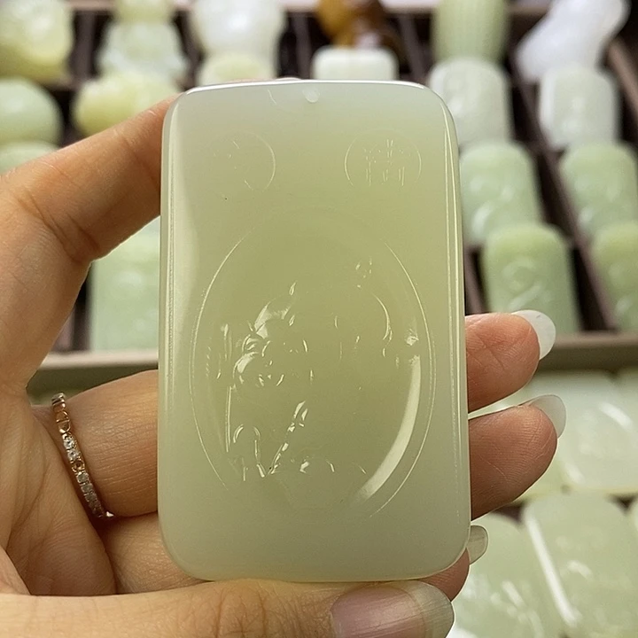 昆仑石双面猪守护神