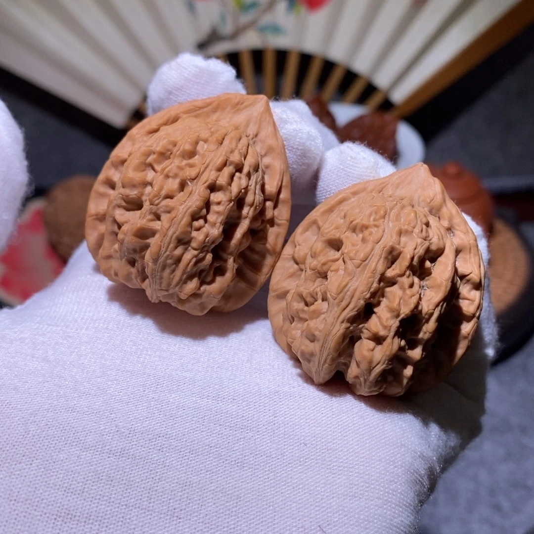 文玩核桃吊坠37全品赤龙鸡心