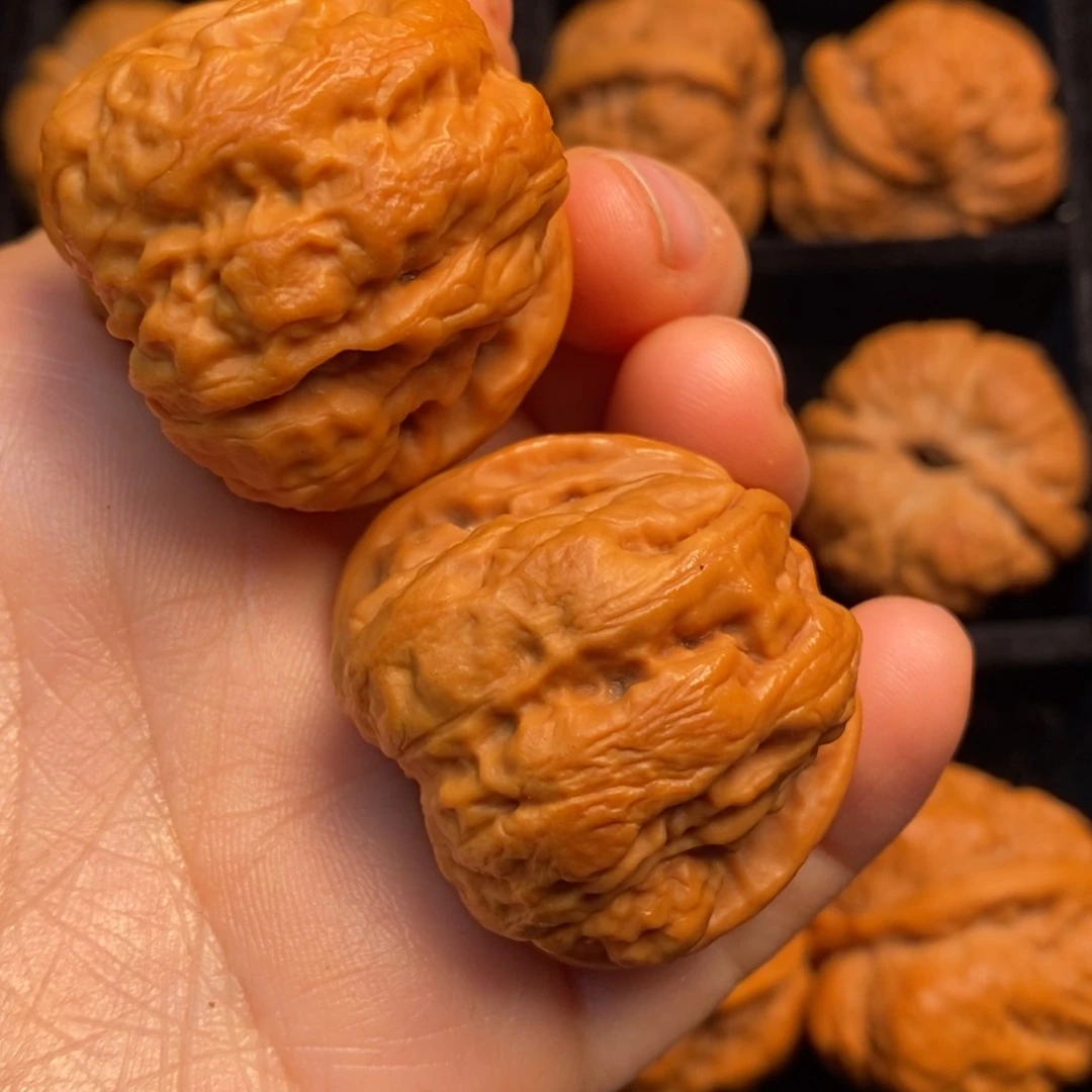 文玩核桃把件秦岭野生核桃