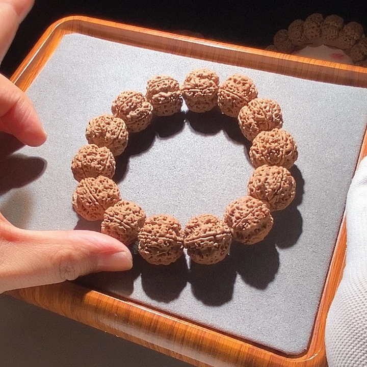 金刚菩提吊坠枯***途爆肉双龙22mm