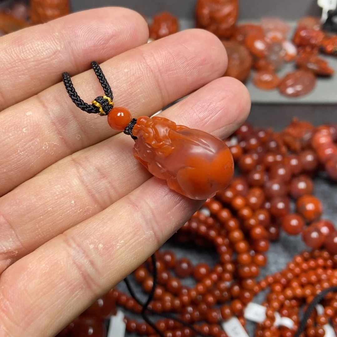 南红玛瑙吊坠(不含链)未镶嵌