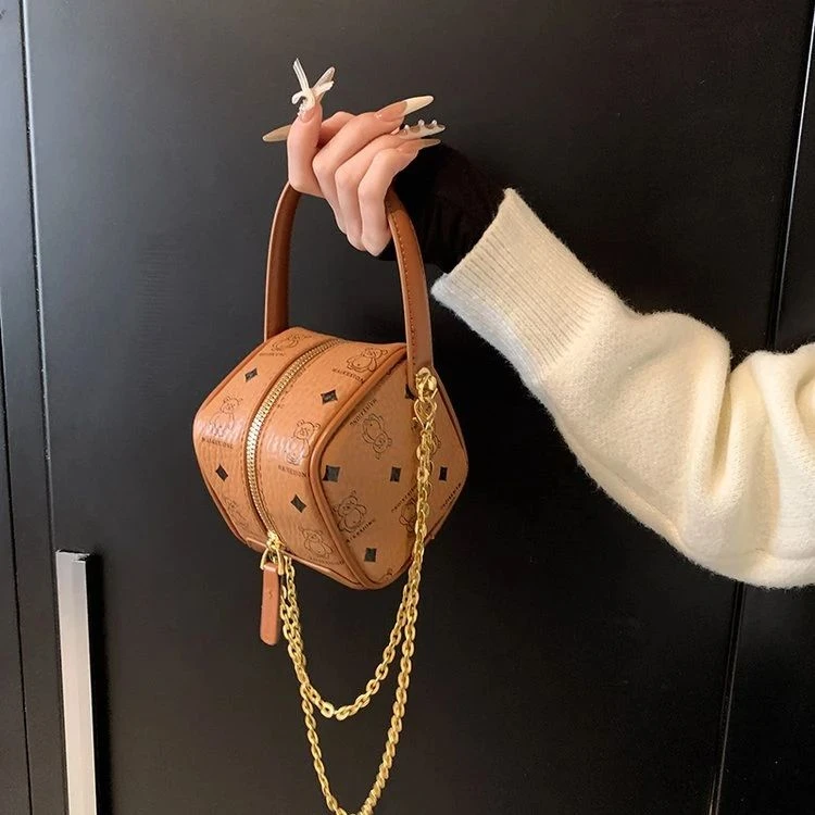 盒子包女包口红包包女2025新款高级时尚斜挎包轻奢小众设计迷你包