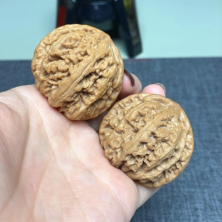 文玩核桃把件42大粗筋