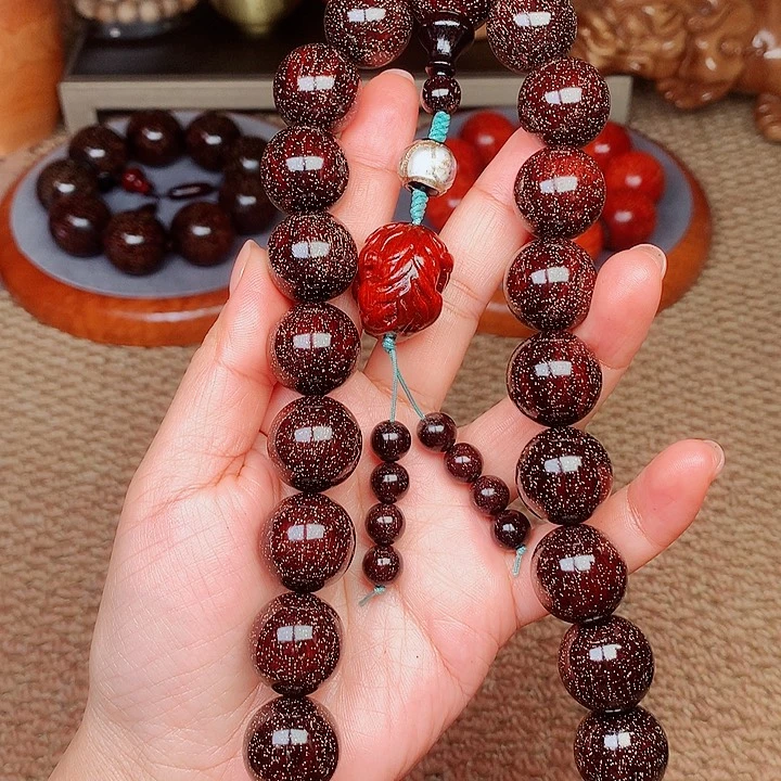 檀香紫檀（小叶紫檀）桃1.8手持