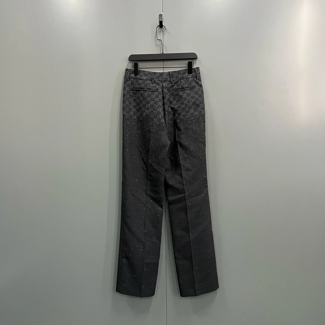 99新 LouisVuitton/路易威登 yy 渐变格纹长裤 38码 014145