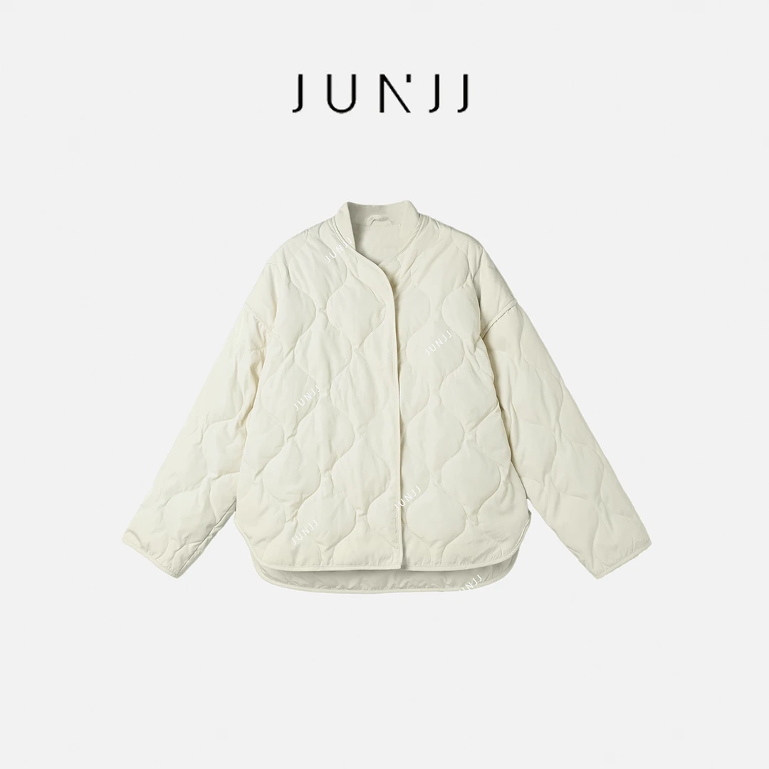 杰瑞【喜愿】女士秋冬宽松保暖休闲百搭冬季简约棉服短款上衣外套