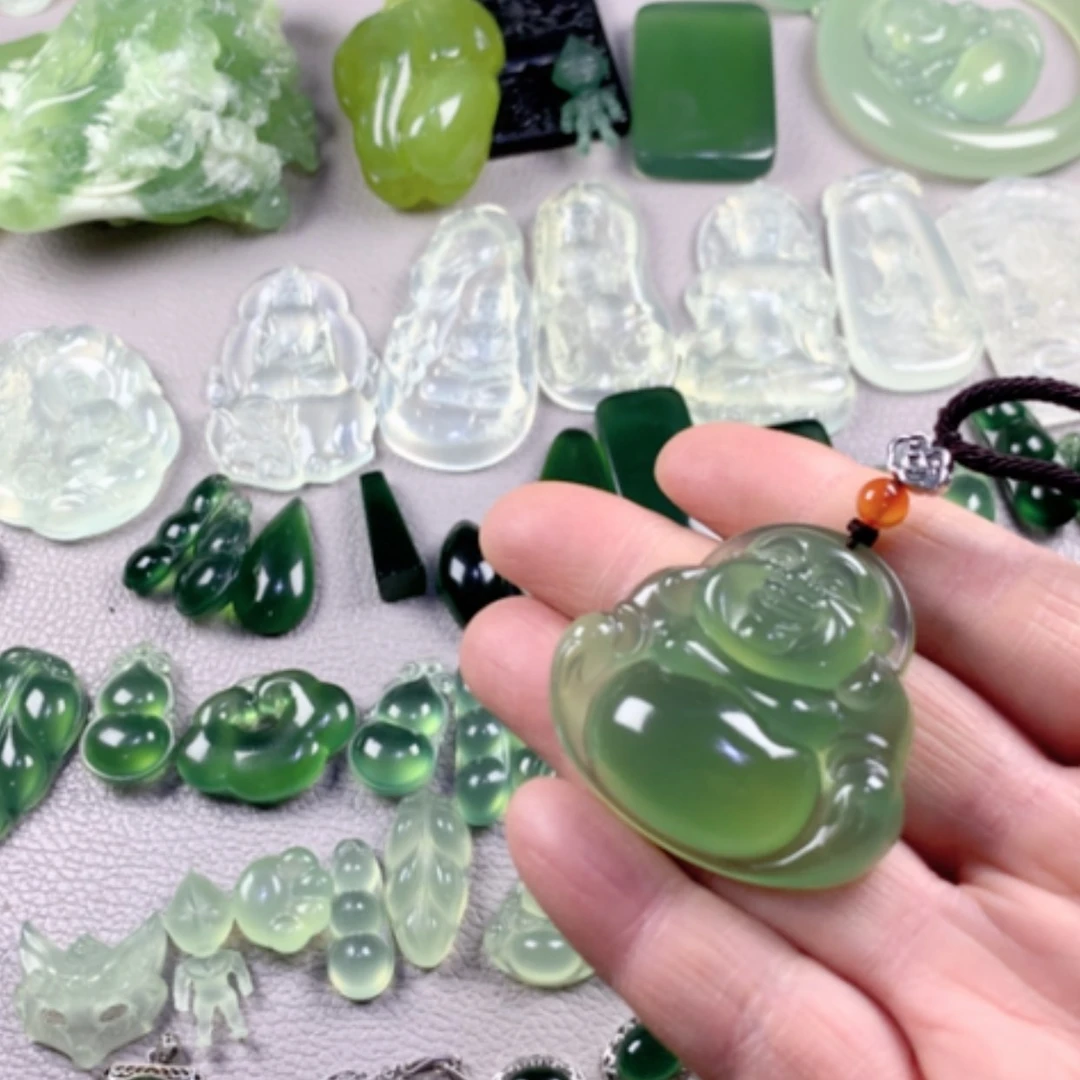 【闪购商品】蛇纹石玉岫玉未镶嵌