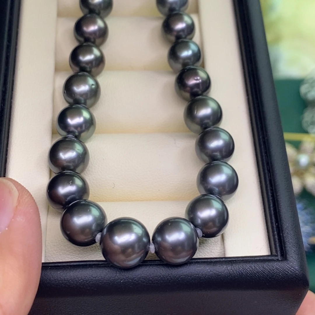 银S925镶嵌戒指海水珍珠