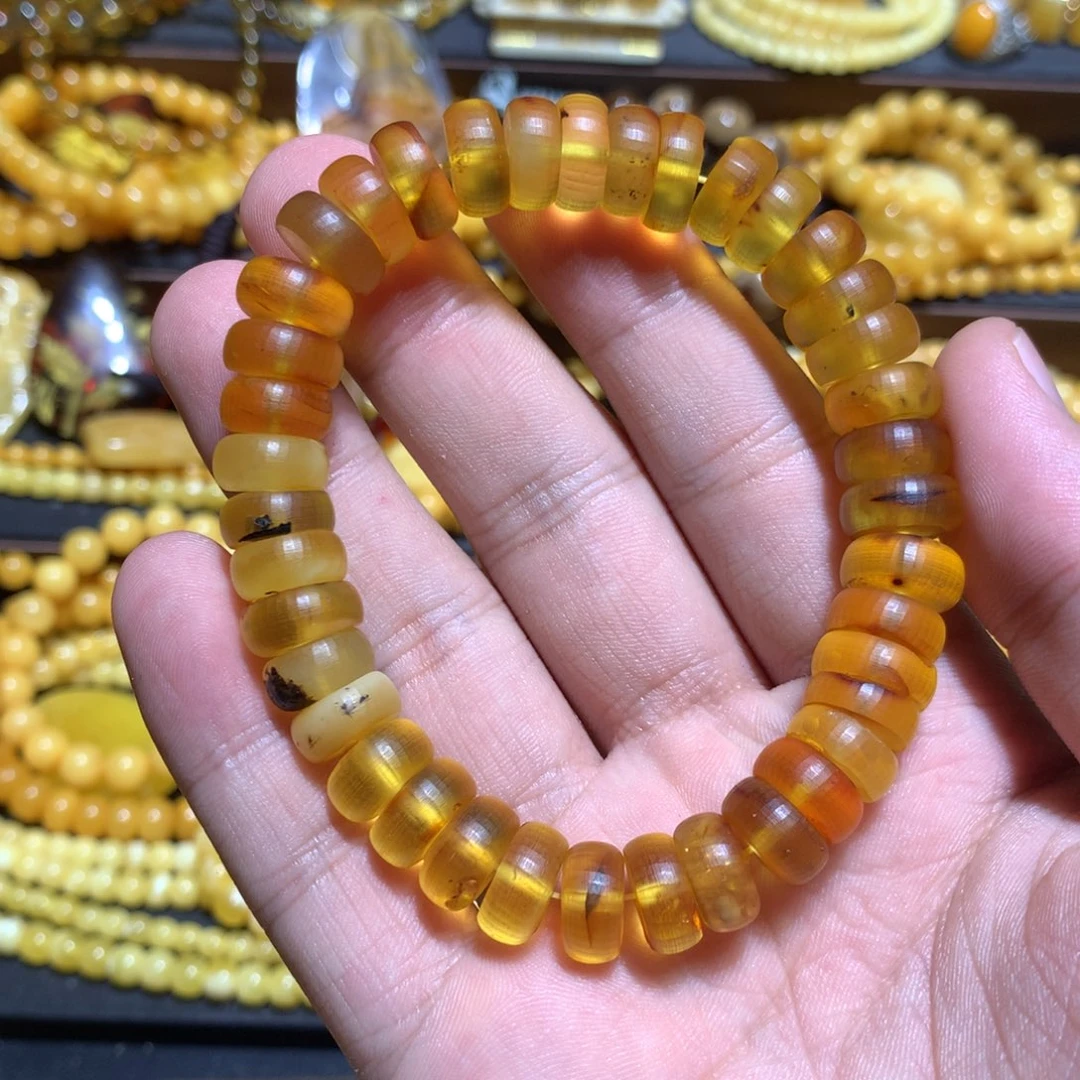琥珀未镶嵌珠宝奇石