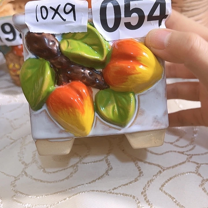 陶瓷多肉花盆满15包邮
