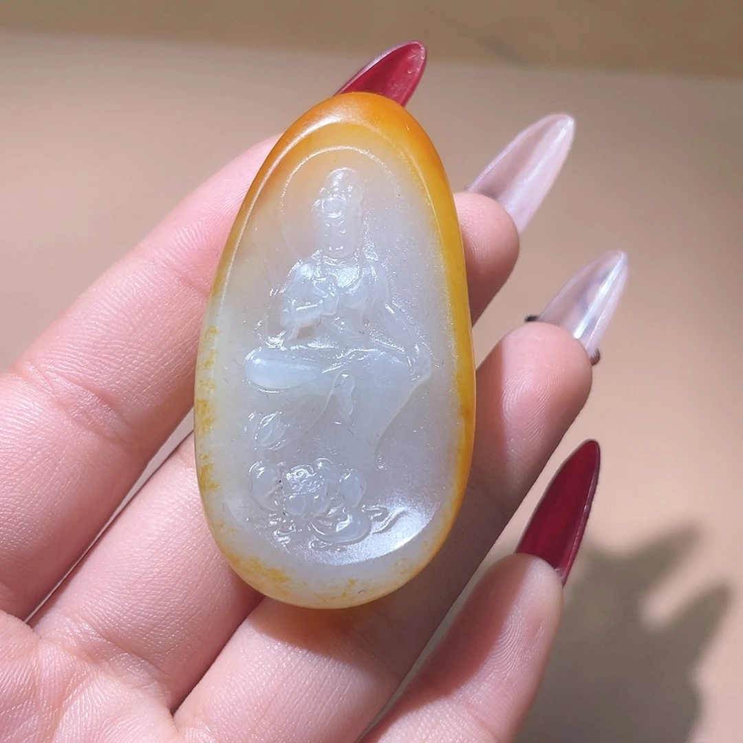 和田玉颈饰未镶嵌A7